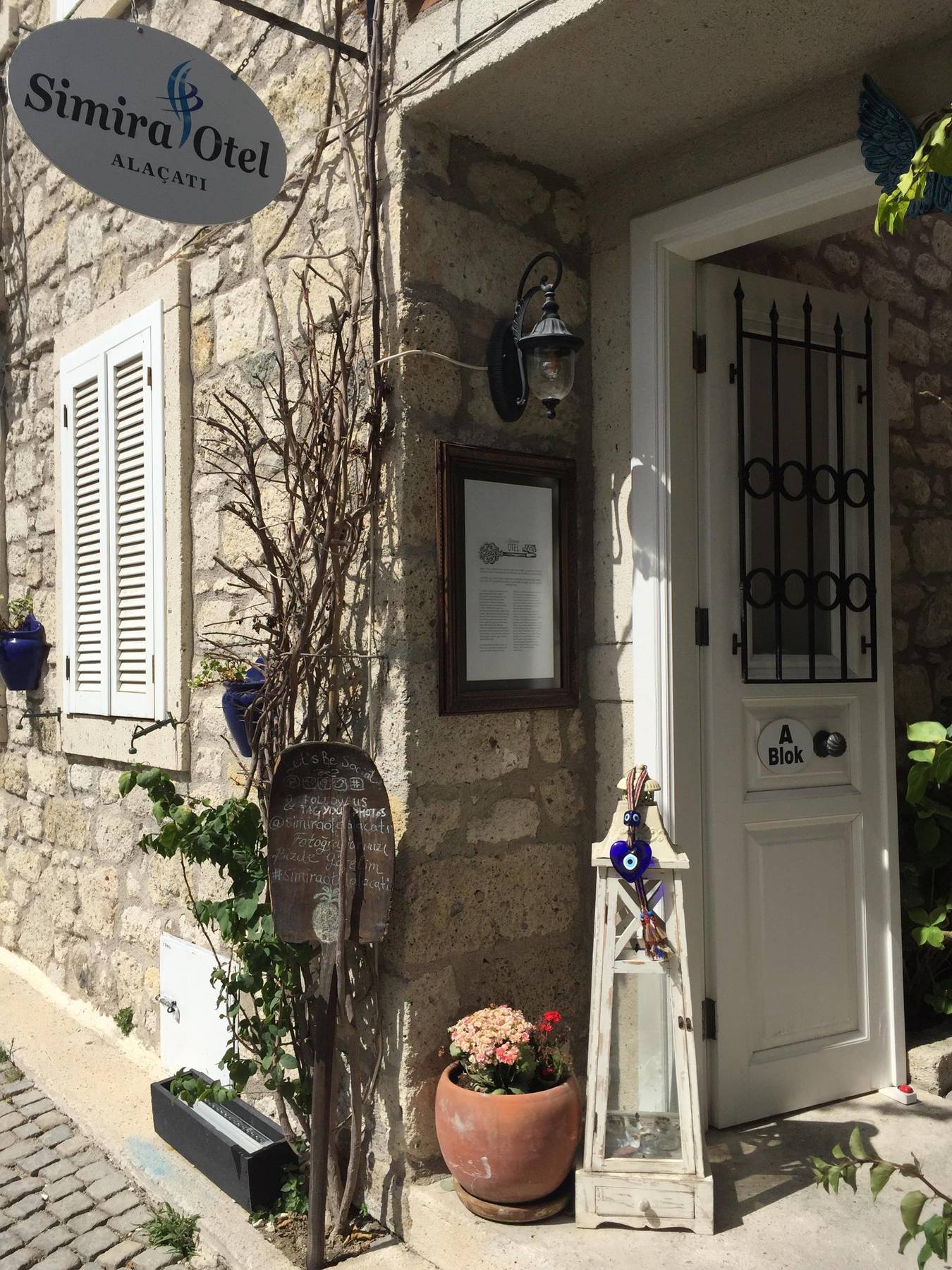 Simira Hotel Alaçatı Eksteriør billede